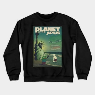 Planet of the Apus Crewneck Sweatshirt